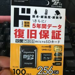 未開封 256gb マイクロSDカード microSD (情熱)