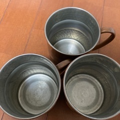 コッパークラフト　純銅製マグカップ　三個セット中古 - 生活雑貨