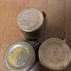 コッパークラフト　純銅製マグカップ　三個セット中古 − 京都府