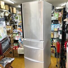 2017年製 パナソニック NR-E412V 冷凍冷蔵庫 411L 