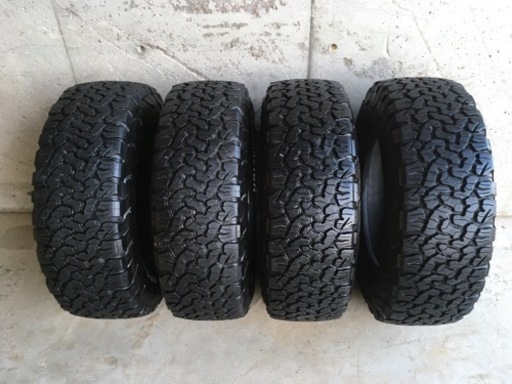 6月19日まで※ BFグッドリッチ265/70R17 タイヤ4本セット