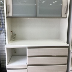 食器棚☆アンティーク調・ヤケあります。食器棚・収納棚【浜村鹿野温泉 