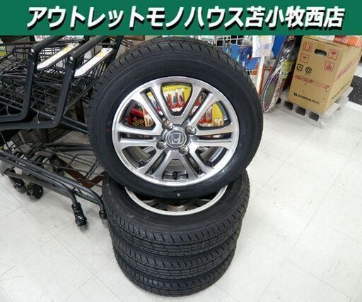 ホンダ N-BOX 純正 アルミ付きタイヤ4本セット ヨコハマ Bluearth 155