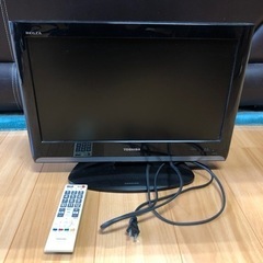 TOSHIBA  液晶テレビ　お譲りいたします。