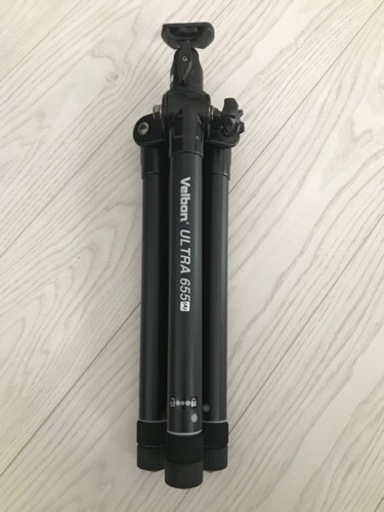 Velbon ULTRA 655A (カメラ三脚)別売り自由雲台付き