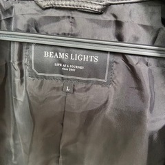 美品】beams 革ジャン Lサイズ