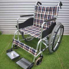 【中古】　車椅子 　マツナガ　自走式　ワイドサイズ