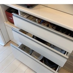 ひが家具 キッチンボード 食器棚 使用期間半年