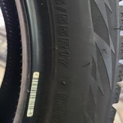 中古スタッドレス　215/55R17