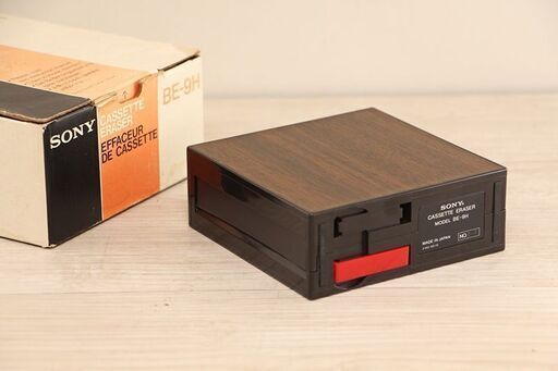 SONY ソニー カセットイレイサー Compact Cassette Eraser 消磁器 音響機器 BE-9H (E1235wY)