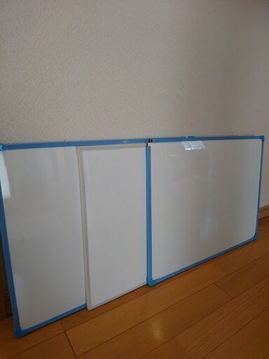 ホワイトボード　3点　汚れ傷多少あり　サイズ　60ｃｍ×45ｃｍ（ご成約ありがとうございます。）