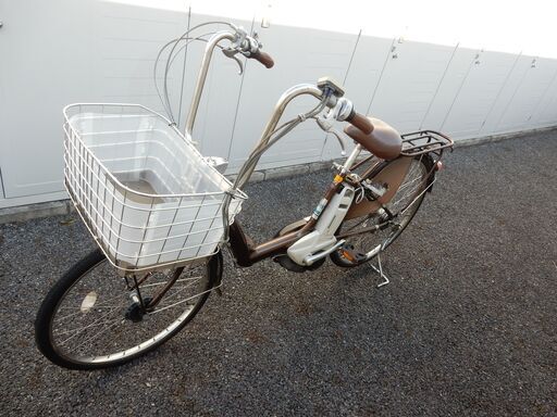電動アシスト自転車ブリヂストンアンジェリーノ整備済バッテリー２台