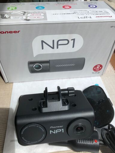 【中古】パイオニアNP-001 NP1 スマート音声ナビ 前方+車内(後方) クラウドドライブレコーダー