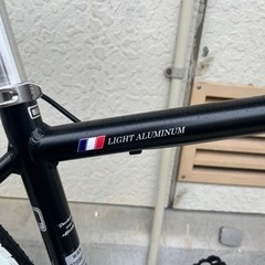 クロスバイク　黒　ﾙﾉー