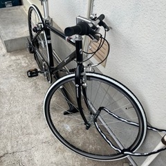 クロスバイク　黒　ﾙﾉー