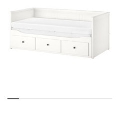 値下げ　IKEA HEMNES イケア　ヘムネス　ベッド