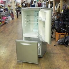 パナソニック 2ドア冷蔵庫 138L 2011年製 NR-B143W シルバー Panasonic 100Lクラス 札幌 厚別店