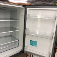 愛品館江戸川店】Haier 270L 2ドア 冷蔵庫 （2017年製） ID:143-014401-
