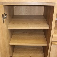 ★特別価格 美品！大幅値下げ ★unico ウニコキッチンボード 食器棚★大田区、品川区 配送・設置無料★店頭取引歓迎