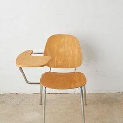 アメリカンスクールチェア アンティークウッド 海外品