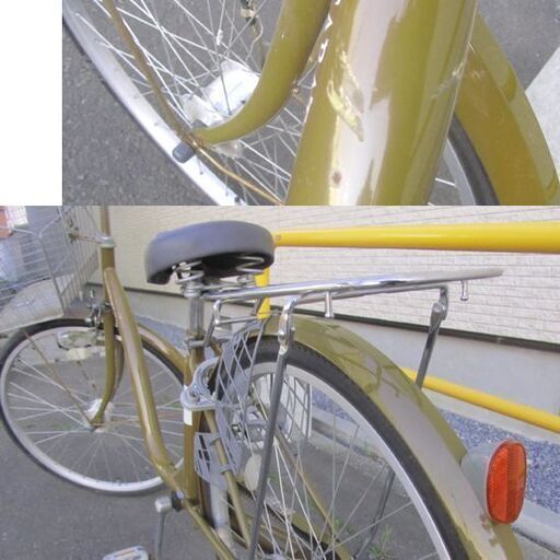 自転車26インチ ONE CARAT シティサイクル LEDオートライト 札幌市北区屯田 自転車26インチ ONE CARAT シティサイクル LEDオートライト 札幌市北区屯田