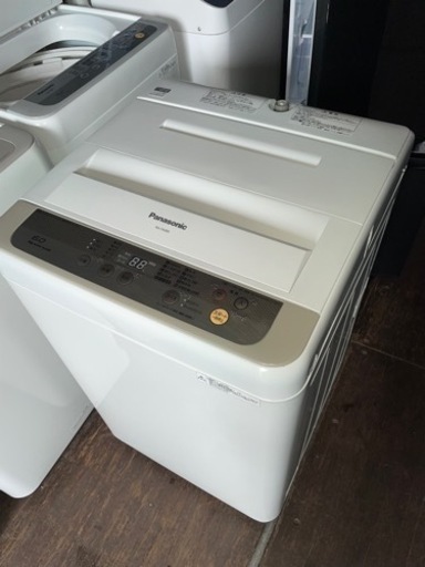 No.1456 Panasonic 6kg洗濯機　2016年製　近隣配送無料