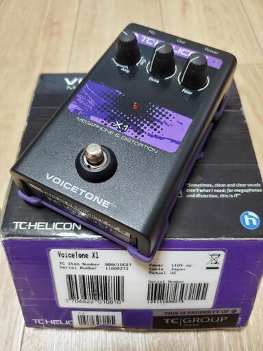 エフェクター、PA機器 TC-HELICON:VOICETONE X1