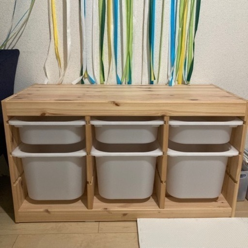 トロファスト　IKEA おもちゃ箱　棚　2セット