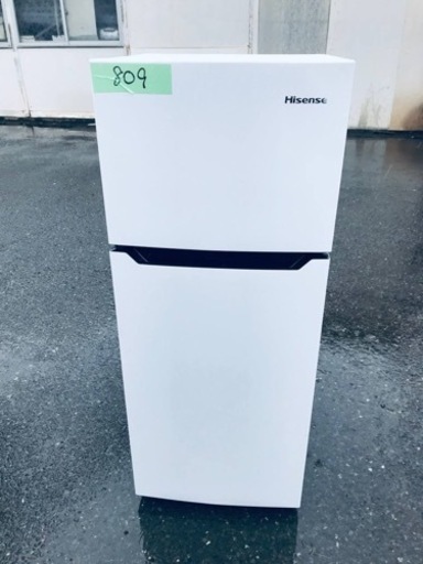 ✨2017年製✨809番 Hisense✨ノンフロン冷凍冷蔵庫✨HR-B1210‼️