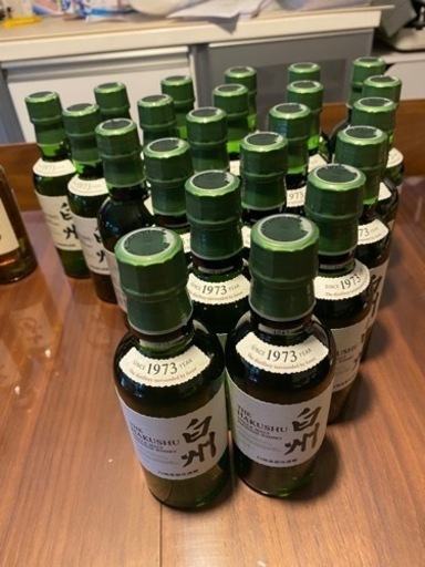 山崎　20本　白州22本　180ml