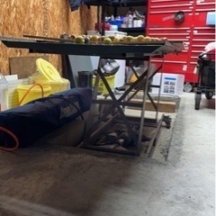 バイクリフト  エアー 手動