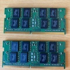 ノートパソコンメモリ8g×2