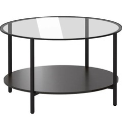 【決まりました】IKEA コーヒーテーブル ガラステーブル ホワイト