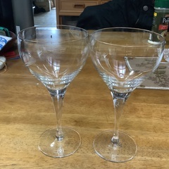 ローゼンタールのワイングラス、2個セットです。