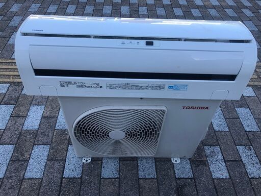 決まりました◆東芝 ルームエアコン 6畳程度 2017年製 RAS-C225D エアコン洗浄渡し
