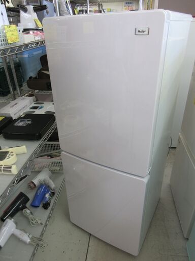 Haier 2ドア冷蔵庫 自動霜取り 148L 2020年製 JR-NF148B