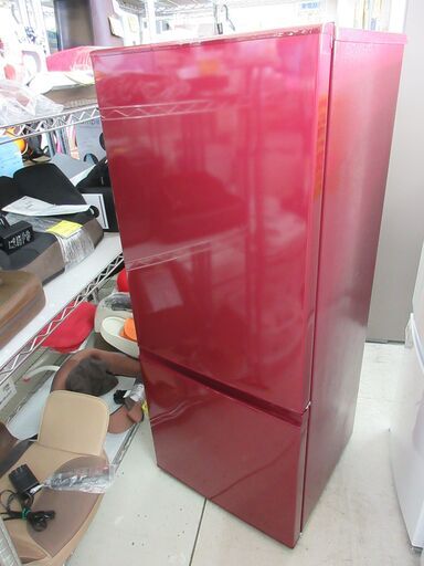 AQUA 2ドア冷蔵庫 自動霜取り 184L 2017年製 AQR-18F(R) - キッチン家電