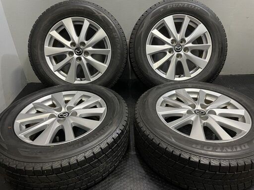 DUNLOP WINTER MAXX SJ8 225/65R17】スタッドレス【MAZDA CX-5 純正