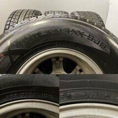 DUNLOP WINTER MAXX SJ8 265/70R15】スタッドレス【Weds KEELER 15