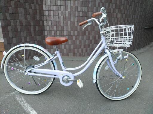 札幌市内配達無料。中古マルキン製！26インチ後ろかご付
