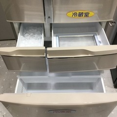 大容量6ドア冷蔵庫