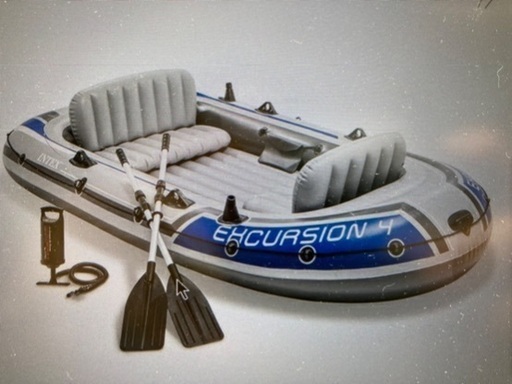 INTEX 4人乗りボート 未使用