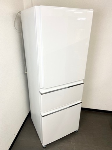 激安‼️美品 ファミリータイプ 330L 2017年製 MITSUBISHI3ドア冷蔵庫MR-CX33A-W1