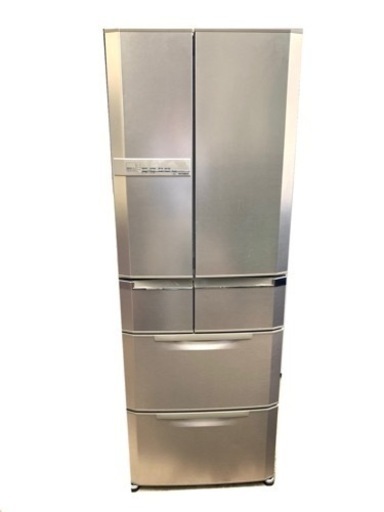 三菱 MITSUBISHI ノンフロン 冷凍冷蔵庫 MR-E47S-N1