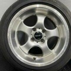 【BS SNEAKER SNK2 195/50R15】夏タイヤ【WORK Nezart ネッツァルト 15インチ 7J4HPCD100+35】深リム バリ溝 ロードスター bB等　(VTJ465)クレジットカード QRコード決済可能 BS SNEAKER SNK2 195/50R15】夏タイヤ【WORK Nezart ネッツァルト 15