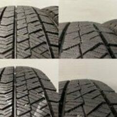 BS BLIZZAK VRX2 175/65R15 15インチ スタッドレス 4本 2021年製 バリ溝 キューブ ポルテ アクア スペイド等　(TH619)クレジットカード QRコード決済可能