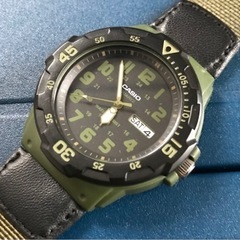 【値下げ】CASIO チプカシ ミリタリー アナログ腕時計