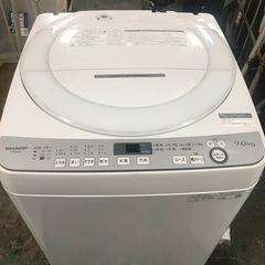 2020 sharp 7.0Kg-無料配達!!