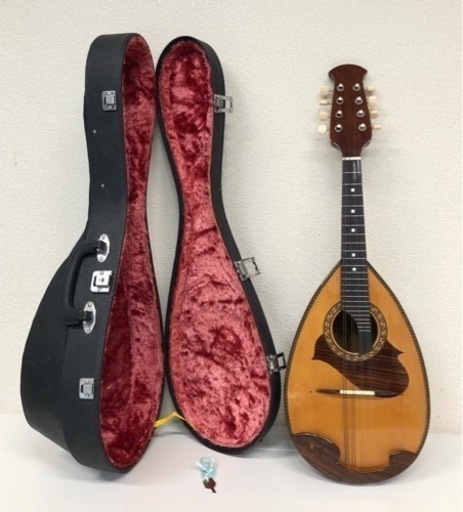 OGK-037【美品】鈴木 バイオリン SUZUKI VIOLIN マンドリン M-215 1975年製 ハードケース付き 弦楽器