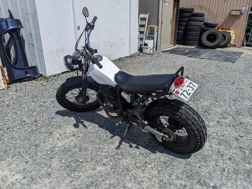 ヤマハ　TW200　2JL　車体　中古車　タイヤ前後バリ溝　実動